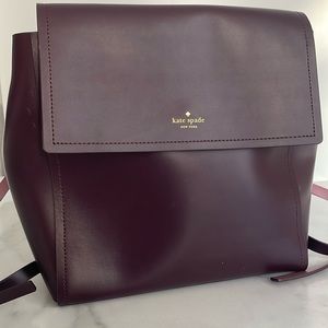 Kate Spade Leather Backpack Purse
